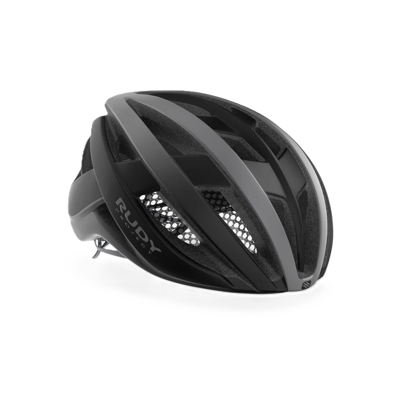 Casque Route RUDY PROJECT VENGER Titanium/Noir Matt