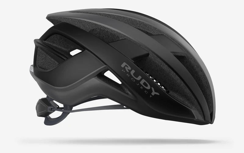 Casque Route RUDY PROJECT VENGER Titanium/Noir Matt