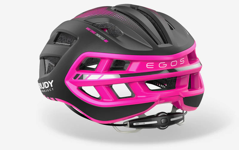 Casque Route RUDY PROJECT EGOS Noir/Rose
