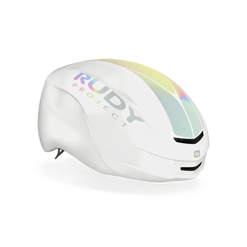 Casque Route RUDY PROJECT NYTRON PRO Blanc Iridescent Matt