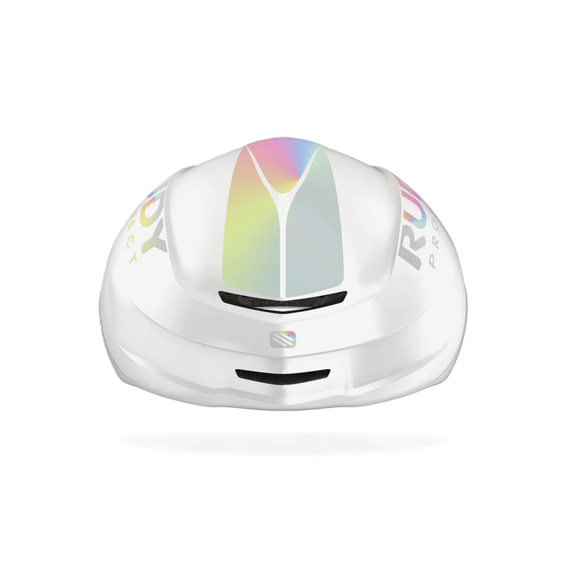Casque Route RUDY PROJECT NYTRON PRO Blanc Iridescent Matt