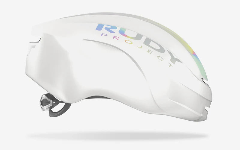 Casque Route RUDY PROJECT NYTRON PRO Blanc Iridescent Matt