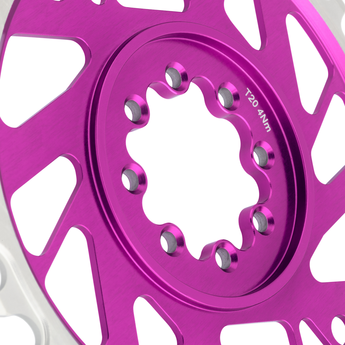 Plateau Mono BURGTEC THICK THIN 12V BOOST Direct Mount  8 Vis T-Type Narrow Wide Offset 3mm Violet