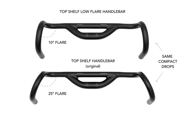 Cintre Gravel REDSHIFT Top Shelf 10° Flare Rise 70mm