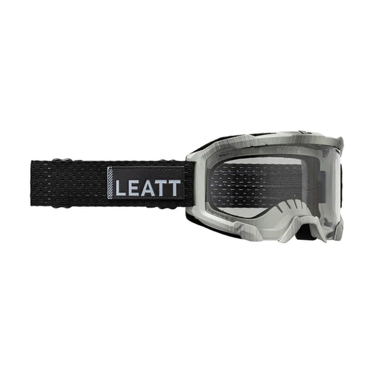 Masque LEATT VELOCITY 4.0 MTB Gris Écran Transparent