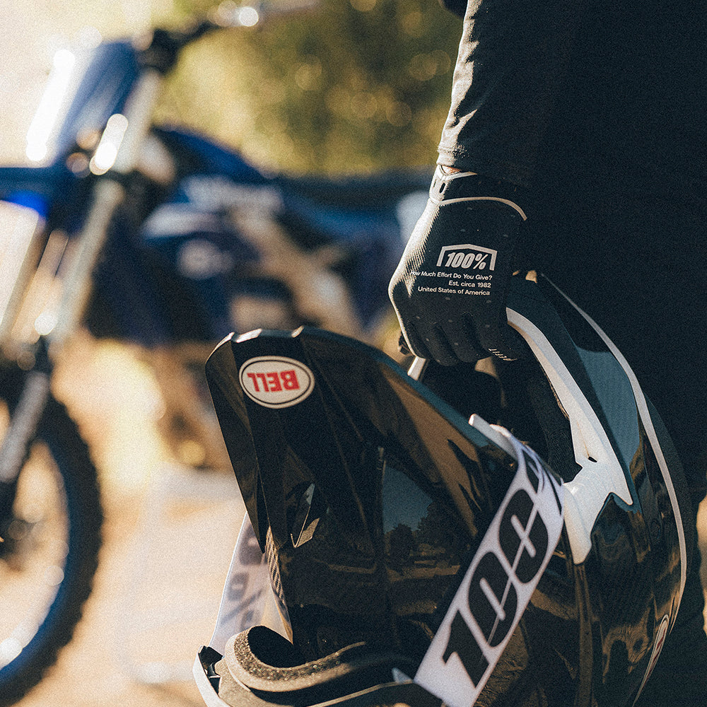 Gants 100% RIDEFIT Noir