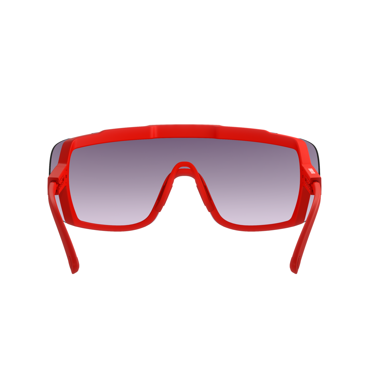 Lunettes POC DEVOUR MID Rouge Verre Clarity Road Partly Sunny Gold