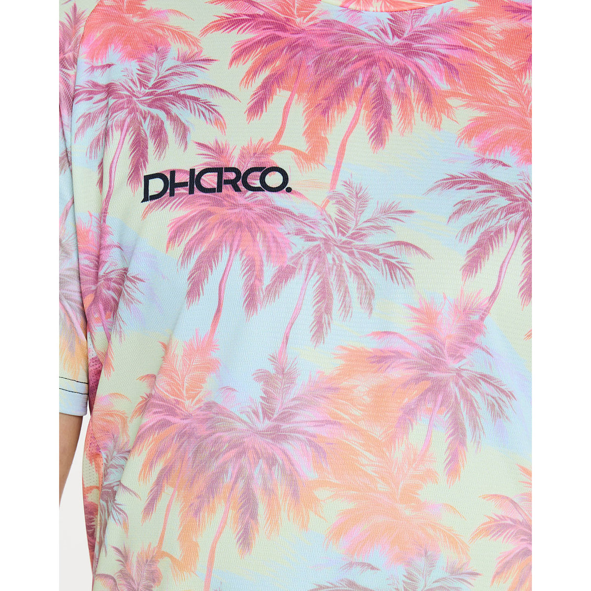 Maillot DHARCO HIGHBALL Manches Courtes Rose/Bleu