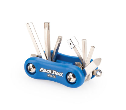 Park Tool MTC-25 déplié montrant tous les outils