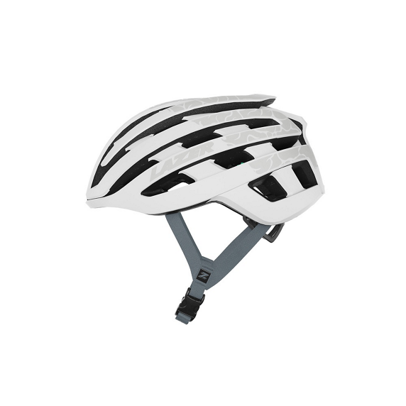 Casque Route LAZER Z1 KINETICORE Blanc Matt - Édition Limitée UYH Use Your Head + LED