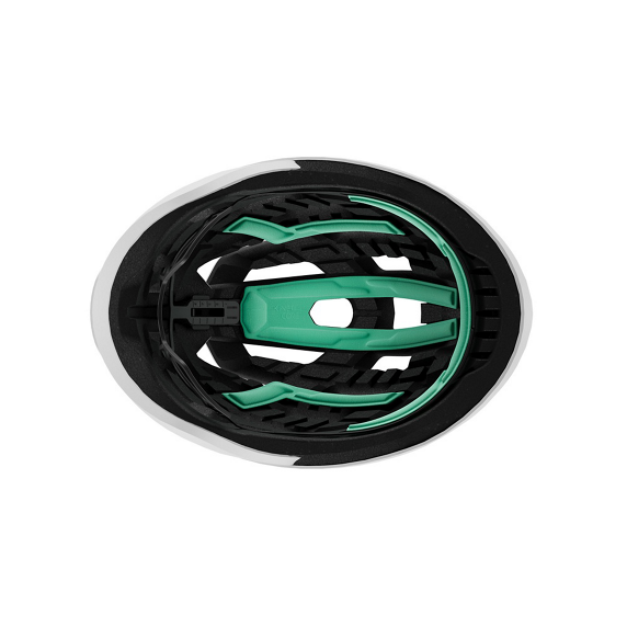 Casque Route LAZER Z1 KINETICORE Blanc Matt - Édition Limitée UYH Use Your Head + LED