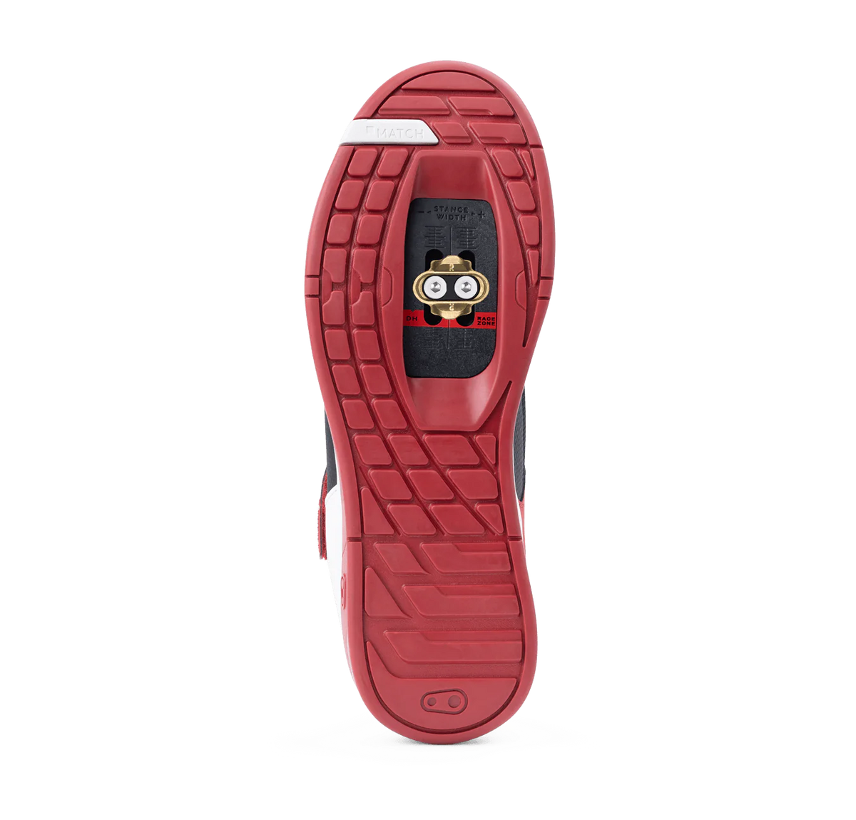 Chaussures VTT CRANKBROTHERS MALLET SPEED LACE CLIP CLASSICS EDITION Noir/Rouge
