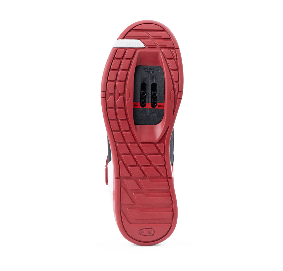 Chaussures VTT CRANKBROTHERS MALLET SPEED LACE CLIP CLASSICS EDITION Noir/Rouge