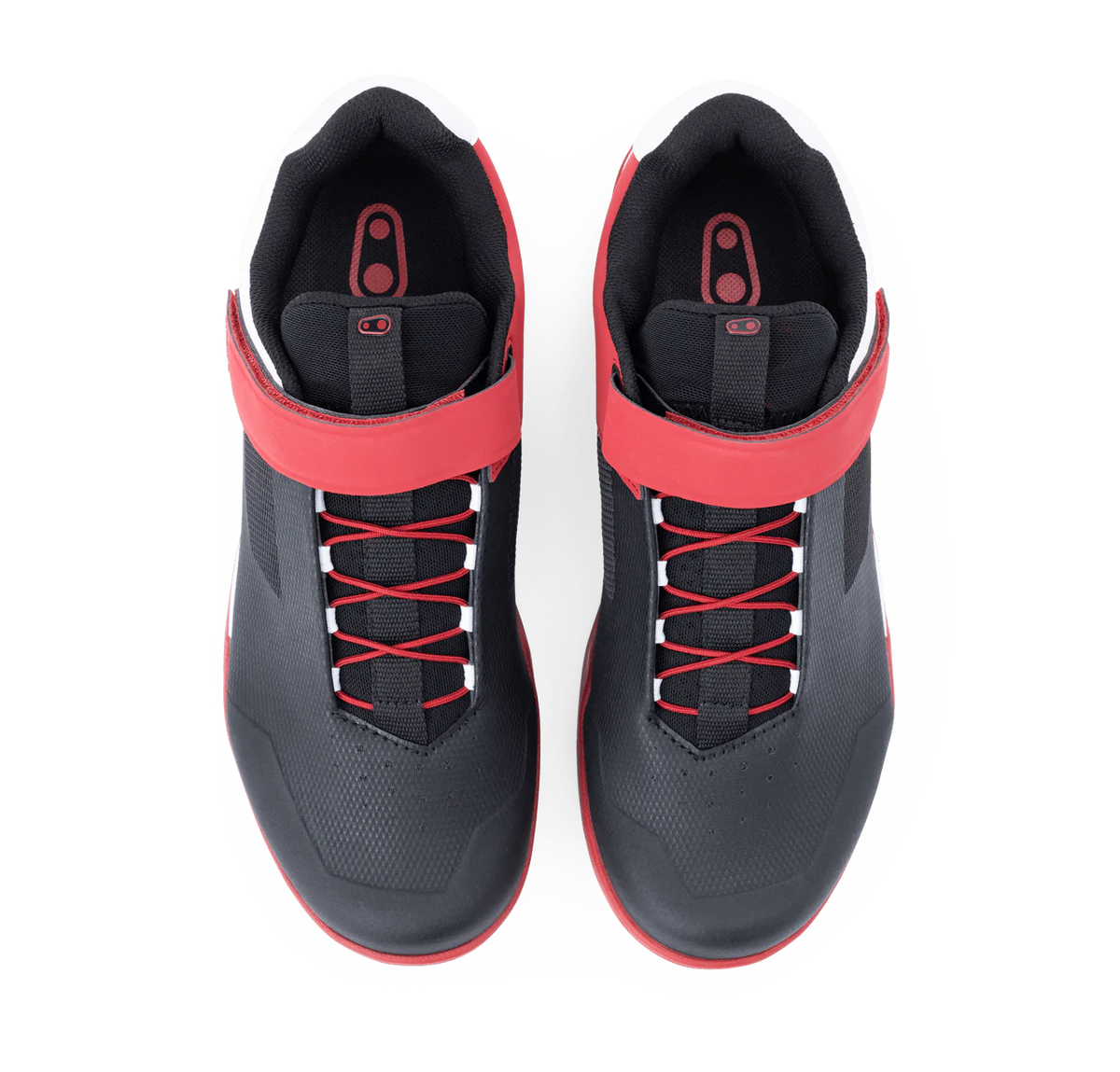 Chaussures VTT CRANKBROTHERS MALLET SPEED LACE CLIP CLASSICS EDITION Noir/Rouge