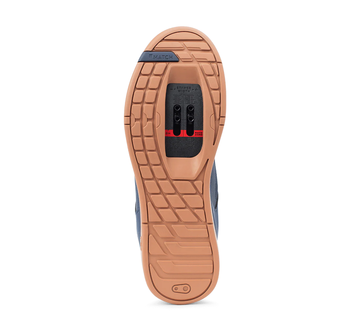 Chaussures VTT CRANKBROTHERS MALLET LACE CLIP-IN Marine/Argent/Gum