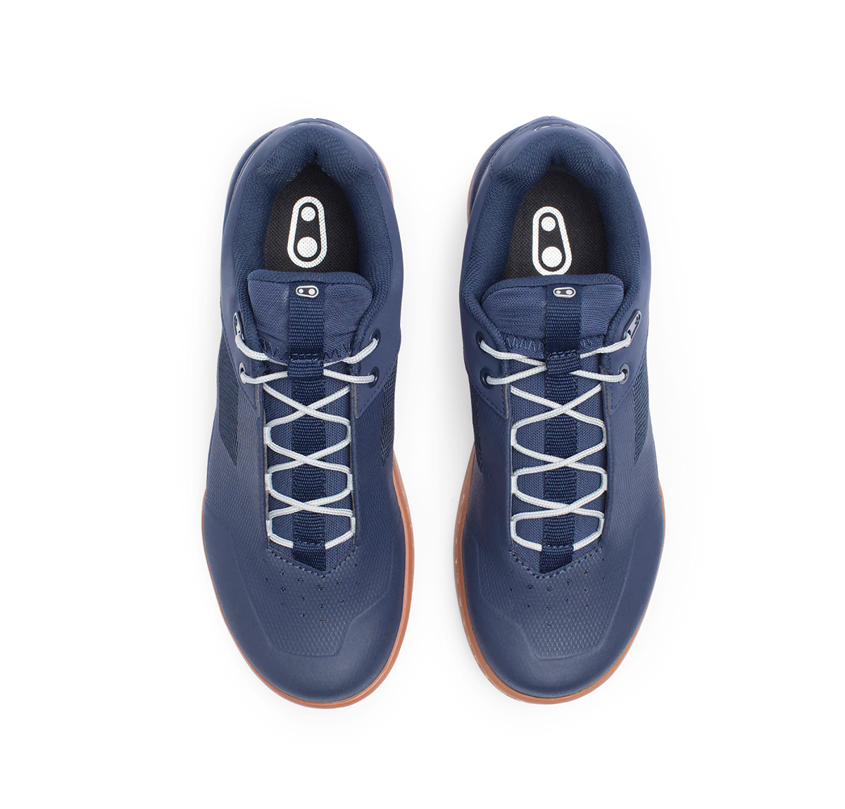 Chaussures VTT CRANKBROTHERS MALLET LACE CLIP-IN Marine/Argent/Gum