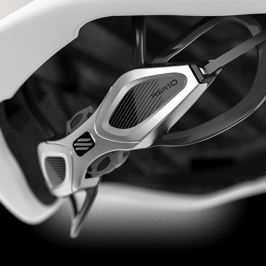 Casque Route RUDY PROJECT NYTRON PRO Blanc Iridescent Matt