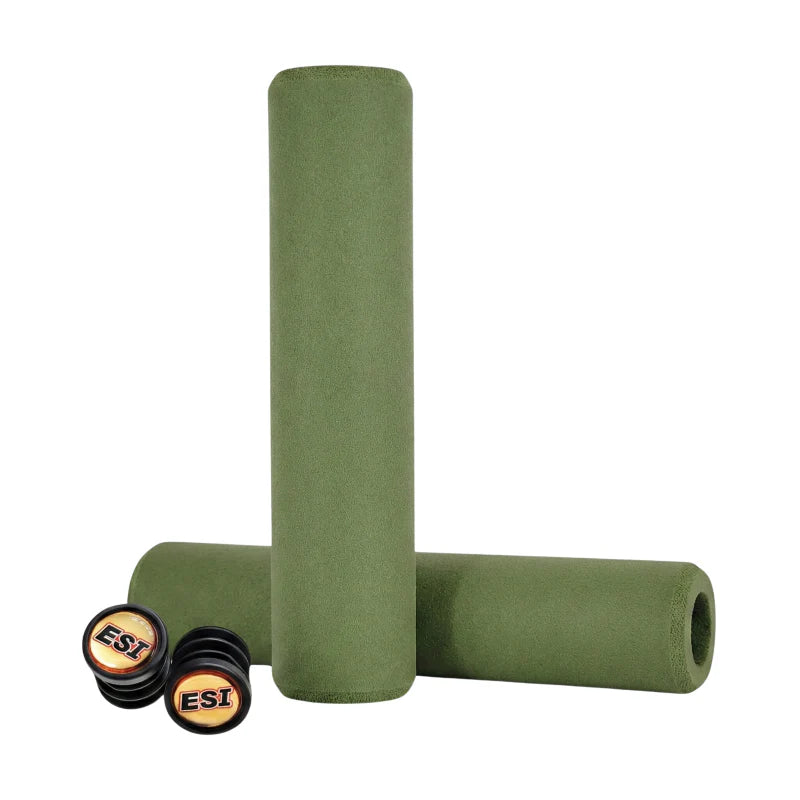 Grips ESI RACER'S EDGE 130 mm Vert Kaki