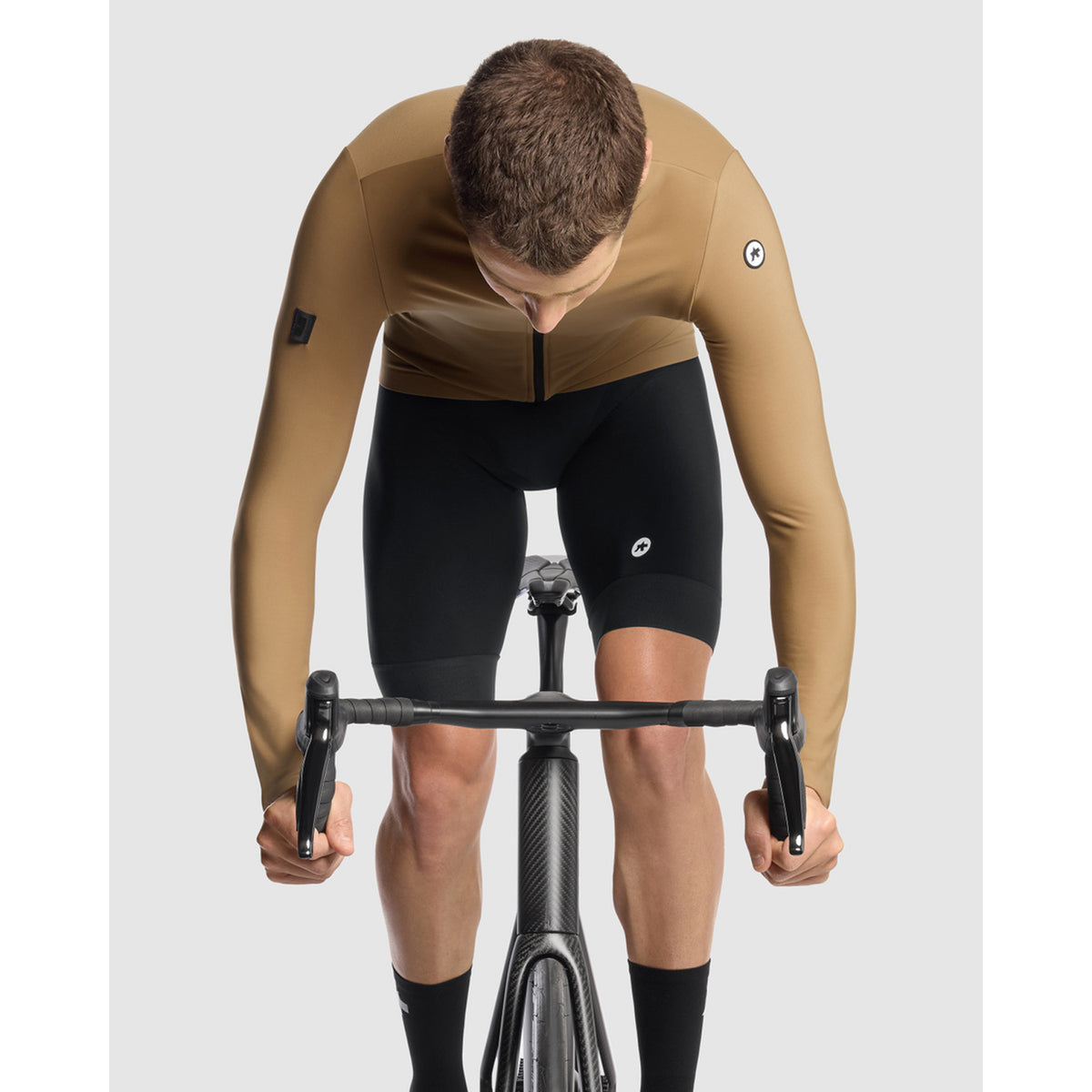 Maillot ASSOS MILLE GT SPRING FALL C2 Manches Longues Bronze Ash