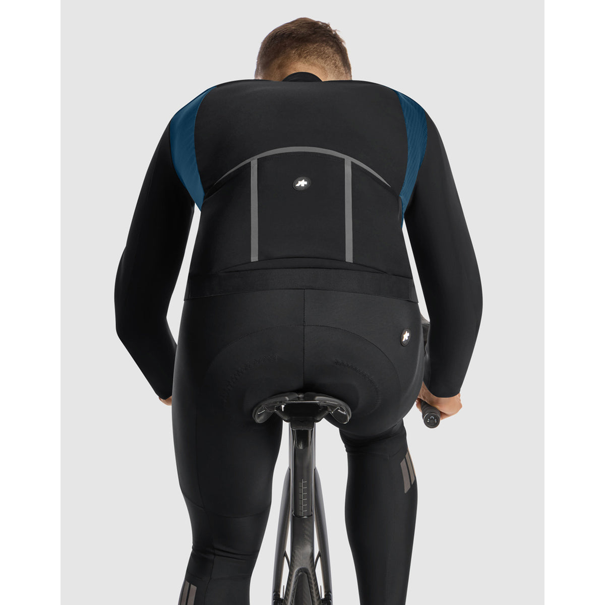 Veste ASSOS EQUIPE R HABU WINTER S11 Petrol Blue