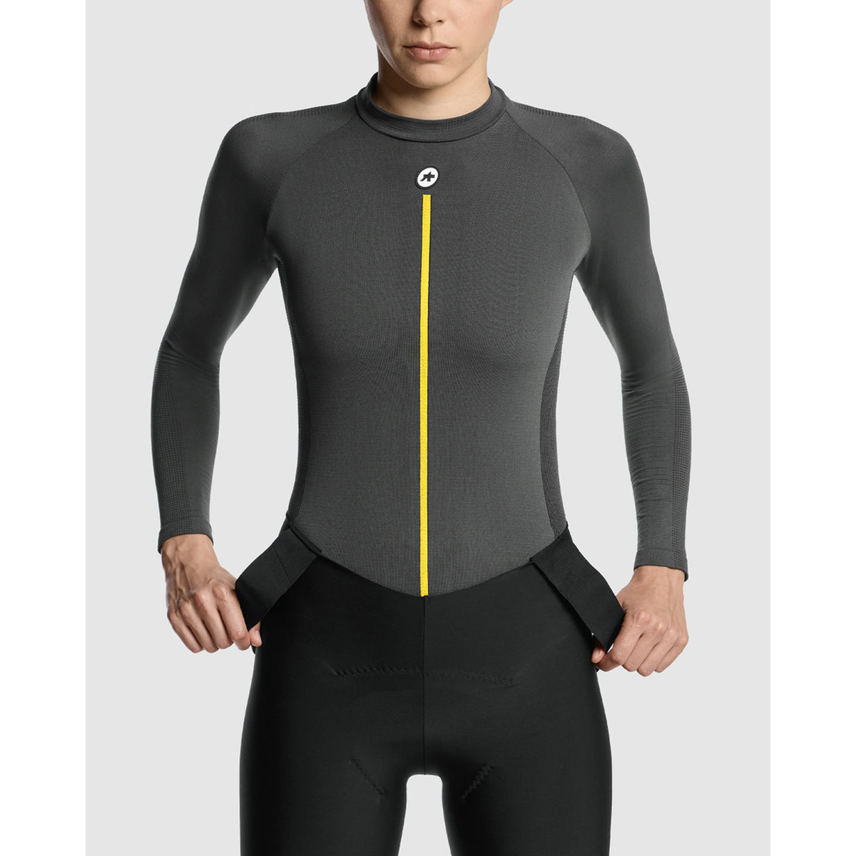 Sous-vêtement ASSOS SPRING FALL P1 Manches Longues Femme Gris