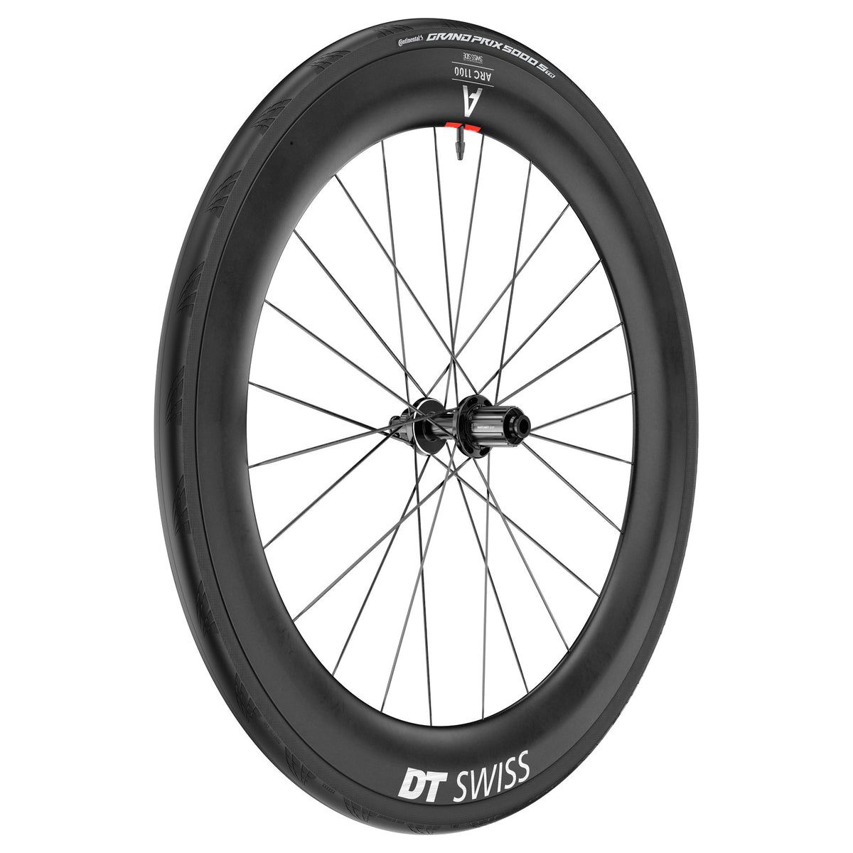 Roue Arrière DT SWISS ARC 1100 DICUT WTS 65 Tubeless Ready (Center Lock)