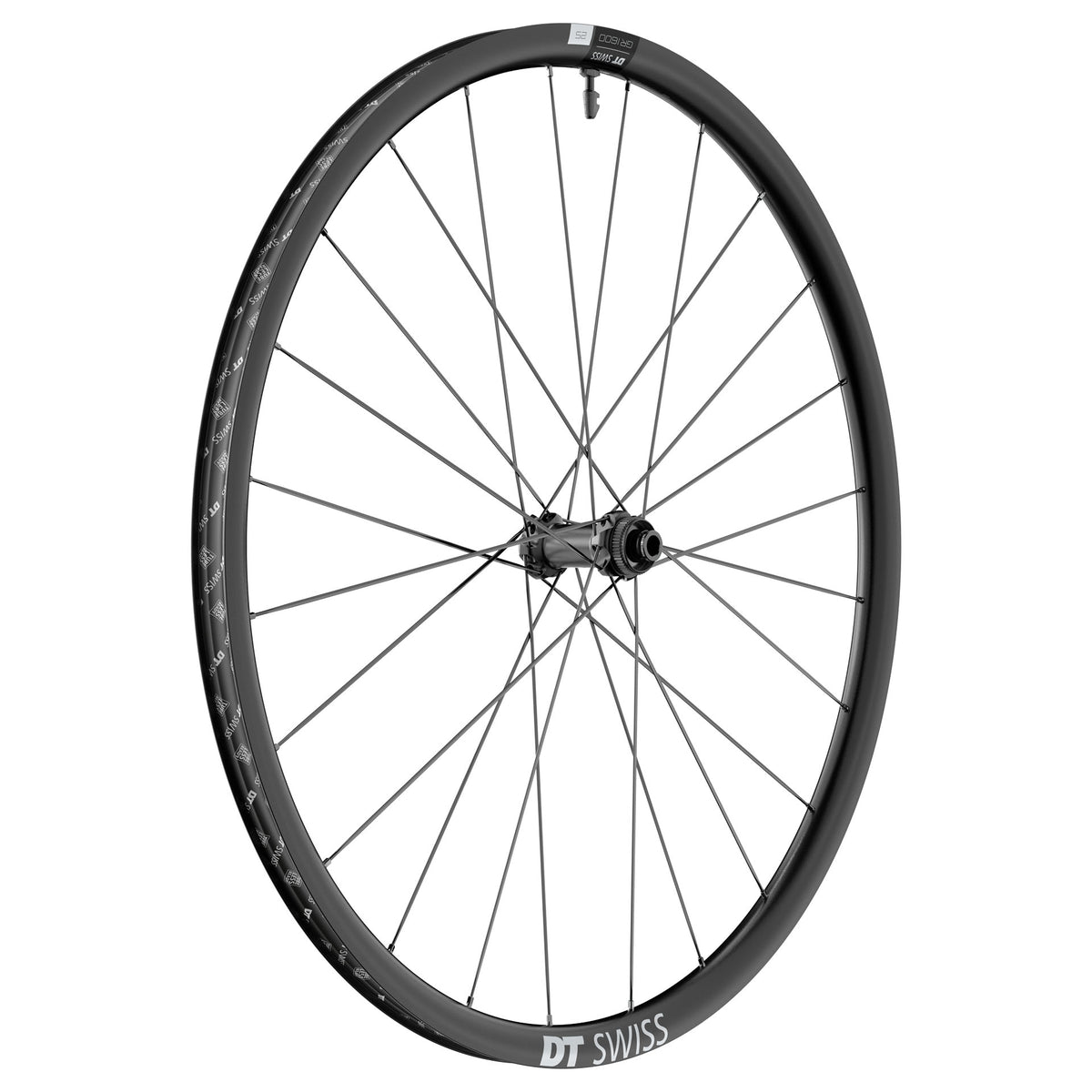 Roue Avant DT SWISS GR 1600 SPLINE 25 DISC Tubeless Ready (Centerlock)