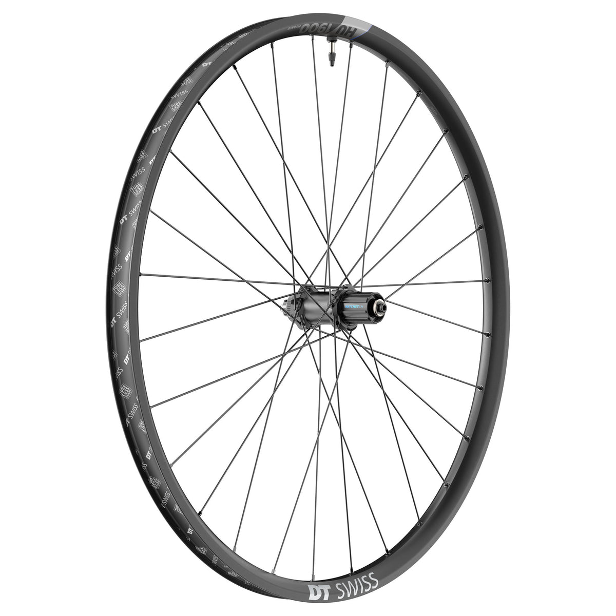 Roue Arrière DT SWISS HU 1900 SPLINE 29" 25 mm QR 9x135 mm