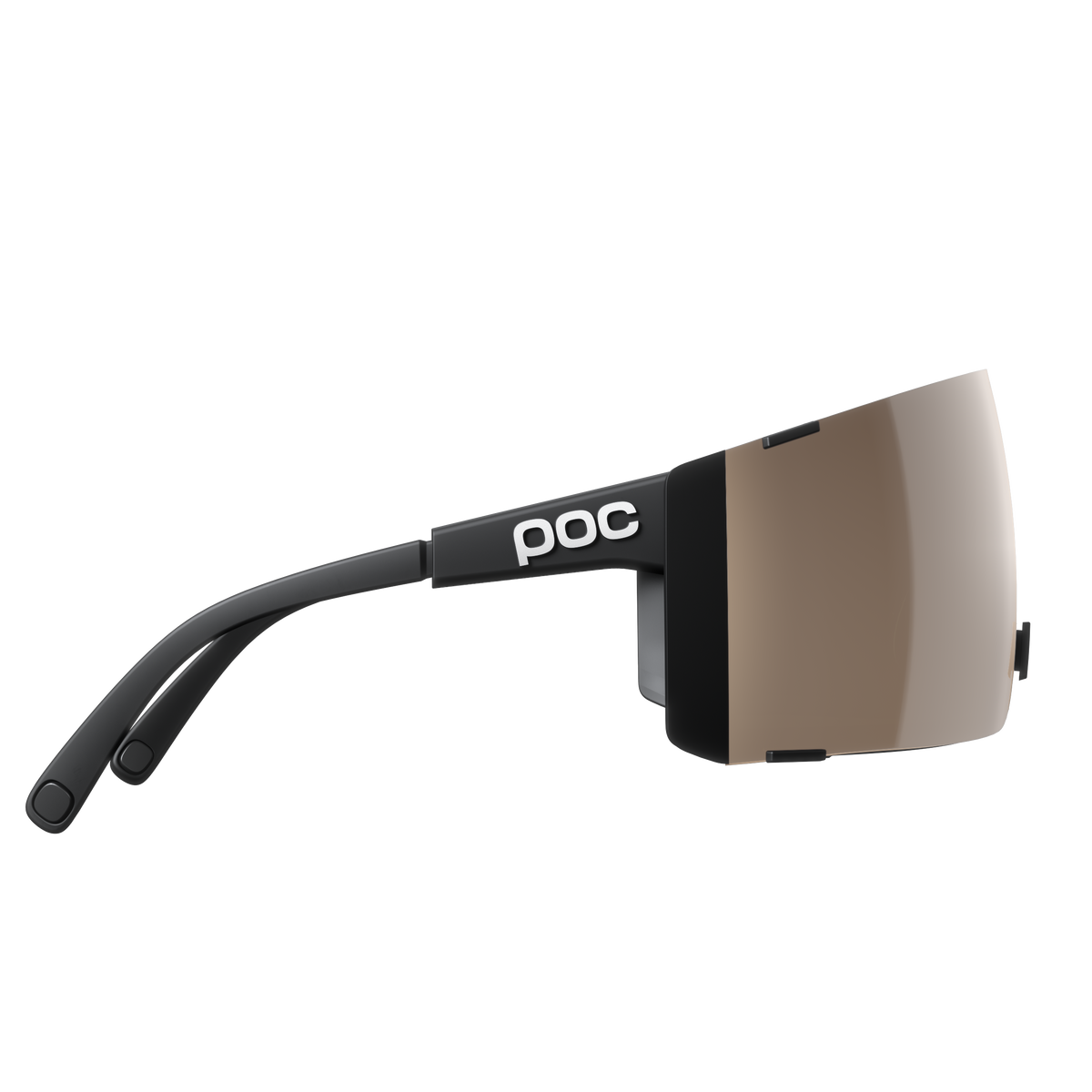 Lunettes POC PROPEL + Noir Verre Clarity Trail Partly Sunny Silver