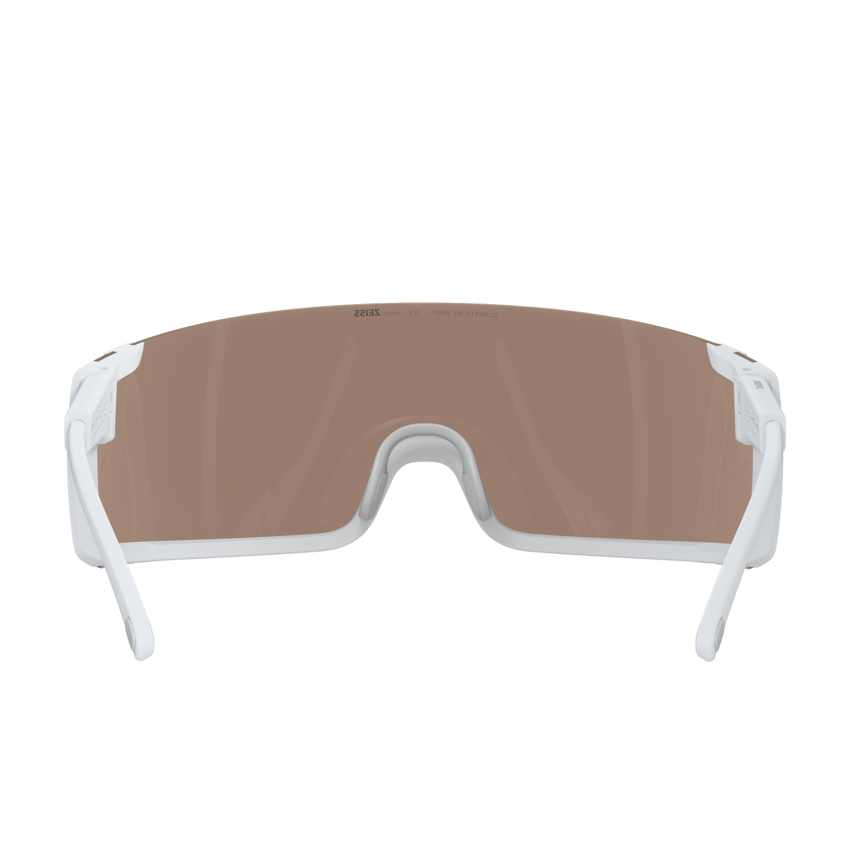 Lunettes POC PROPEL + Blanc Verre Clarity Trail Partly Sunny Silver