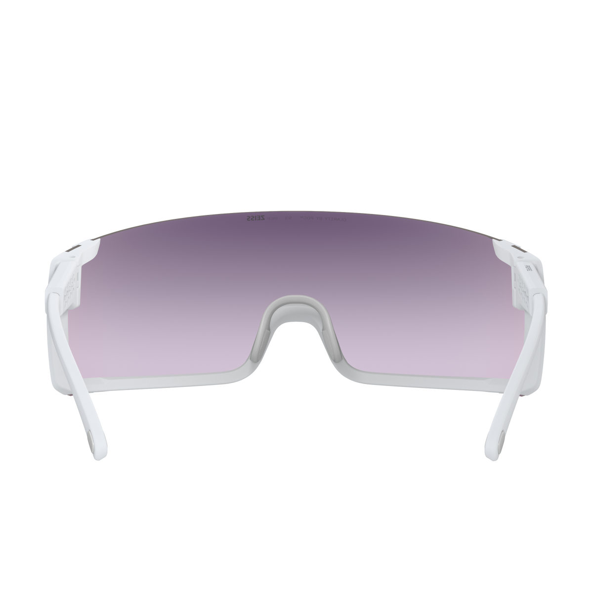 Lunettes POC PROPEL Blanc Verre Clarity Road Sunny Silver