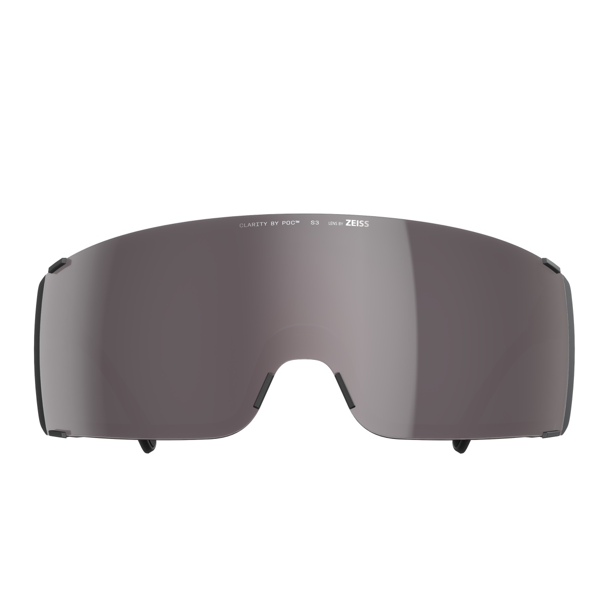 Lunettes POC PROPEL + Noir Verre Clarity Road Sunny Silver