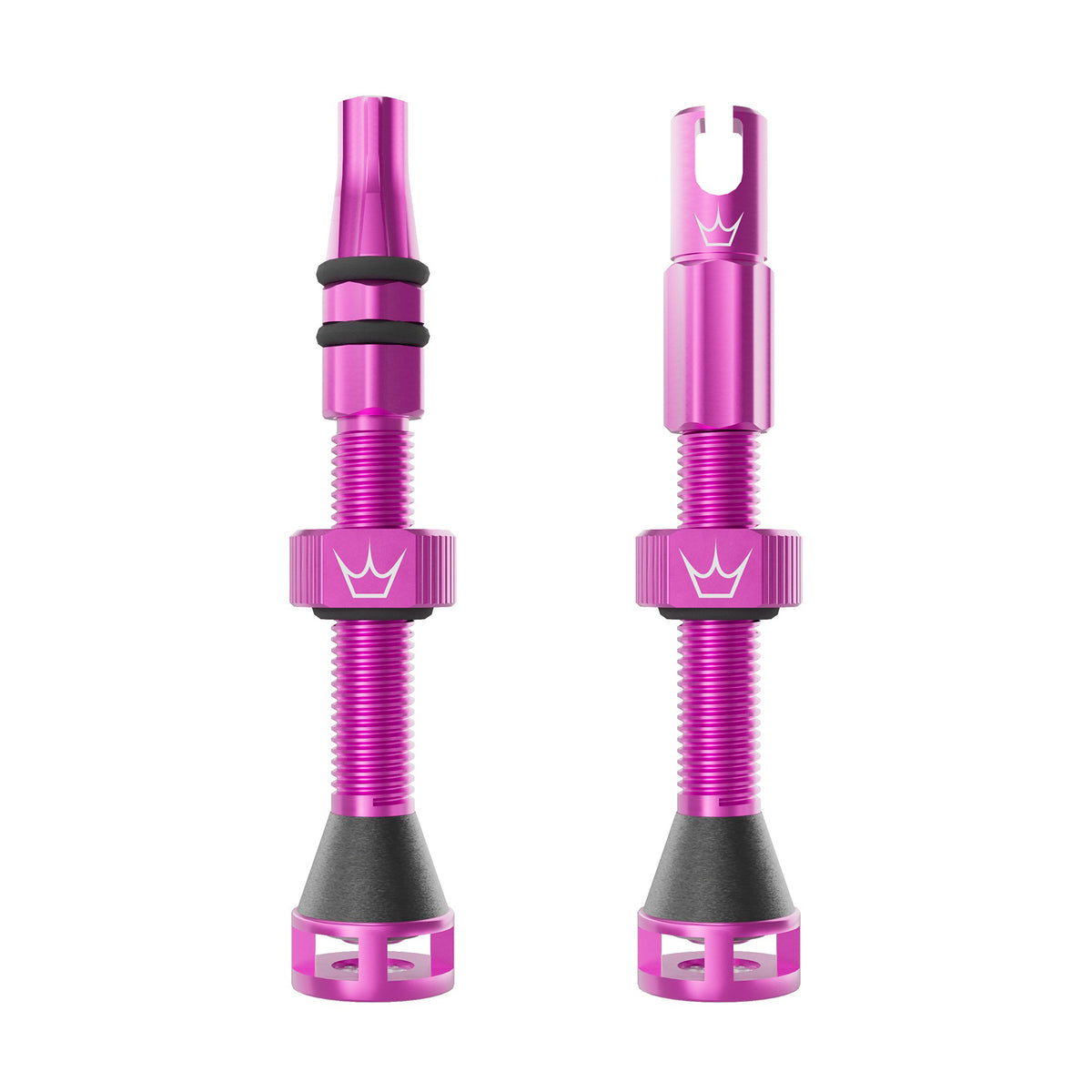 Valves Tubeless PEATY'S HOLESHOT FAST FLOW 60mm (x2) Rose