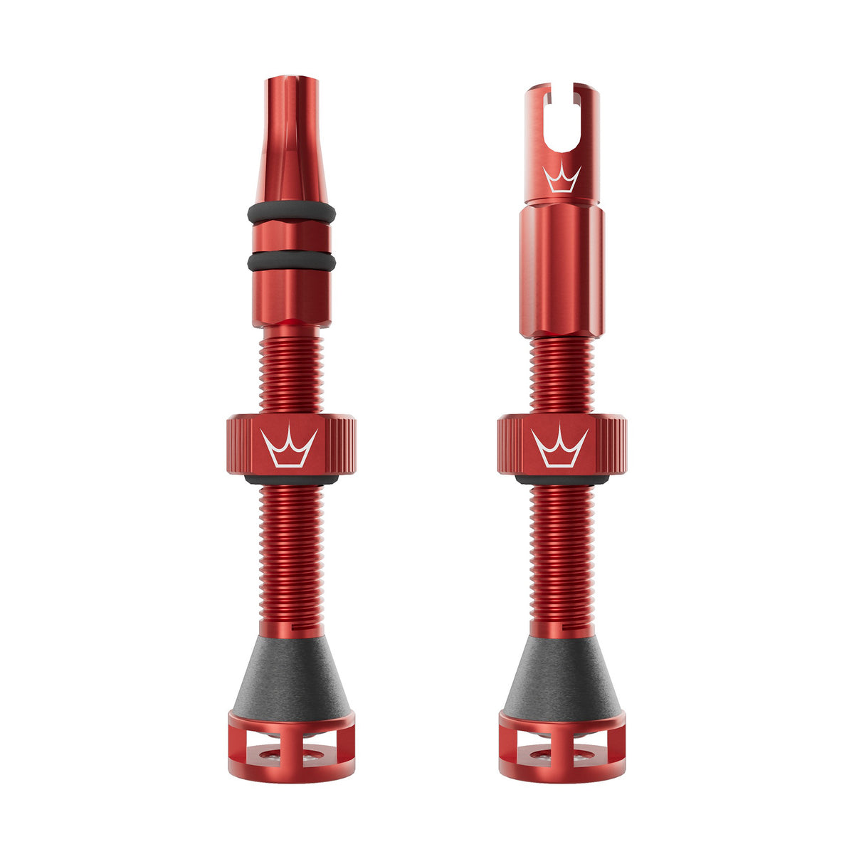 Valves Tubeless PEATY'S HOLESHOT FAST FLOW 42mm (x2) Rouge