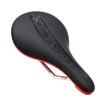 Selle PEATY'S Monarch Rails Titane Rouge