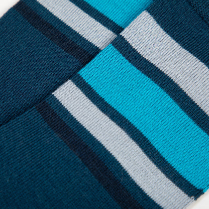 Chaussettes ENDURA BAABAA MERINO STRIPE Bleu