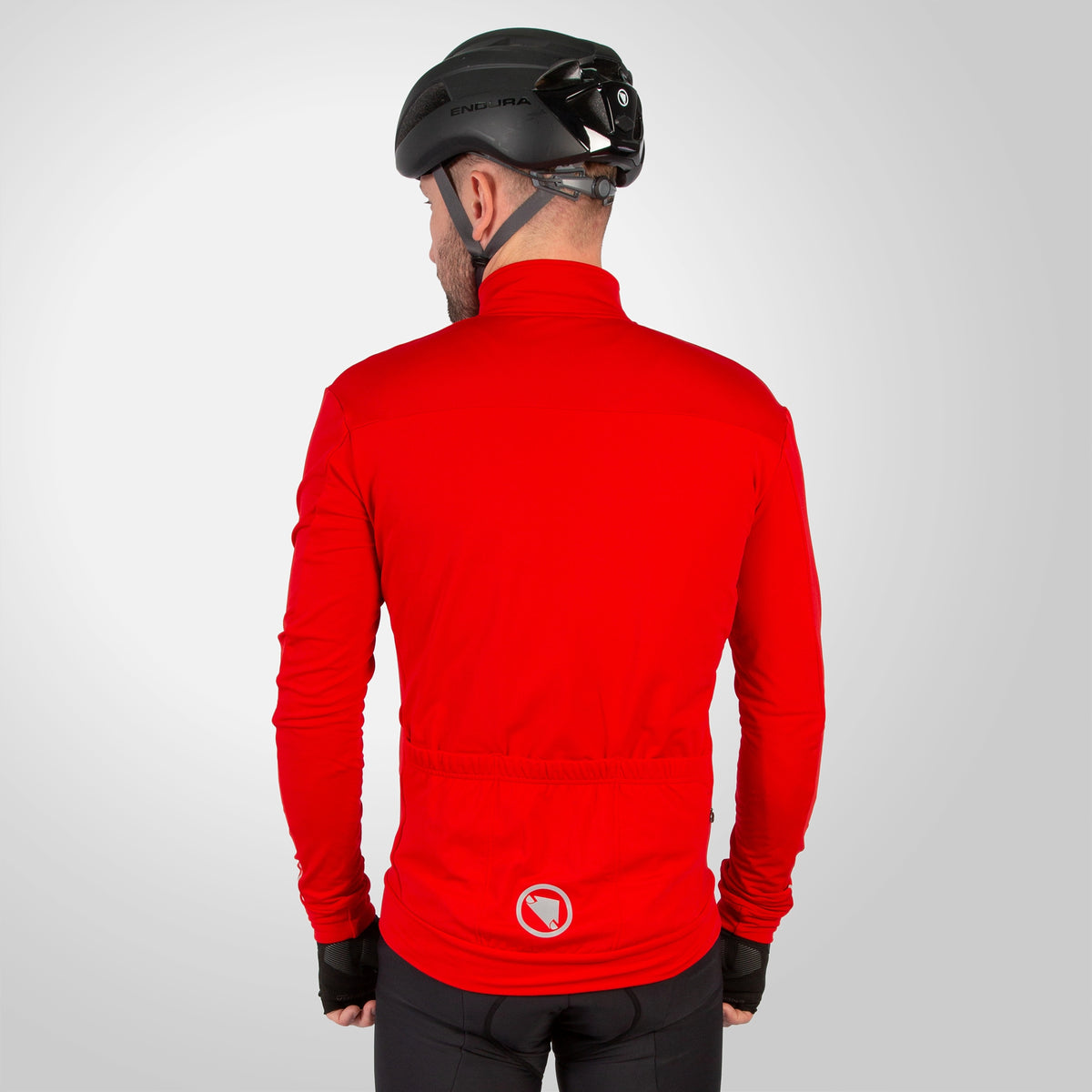 Maillot ENDURA XTRACT ROUBAIX Manches Longues Rouge
