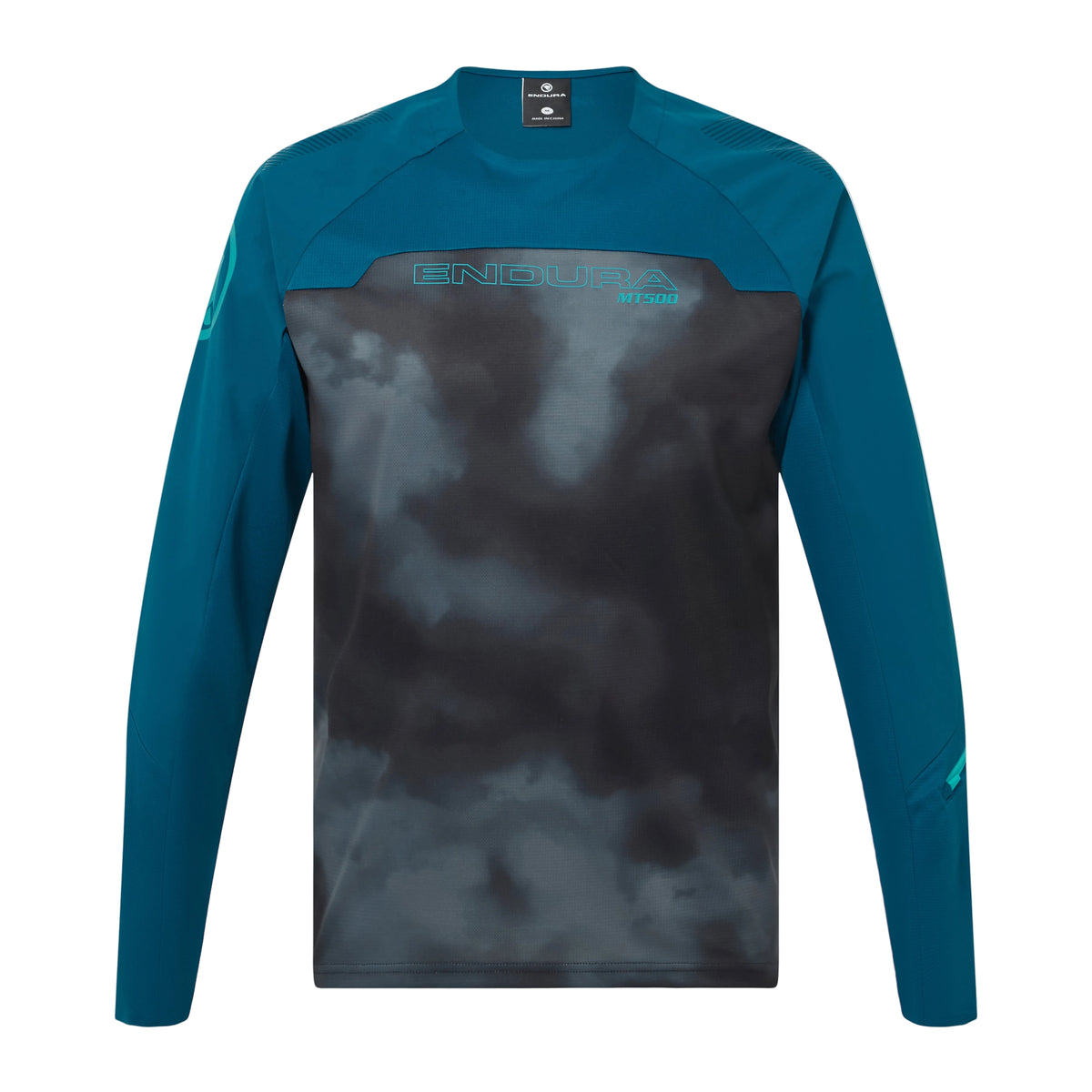 Maillot ENDURA MT500 BURNER Manches Longues Bleu