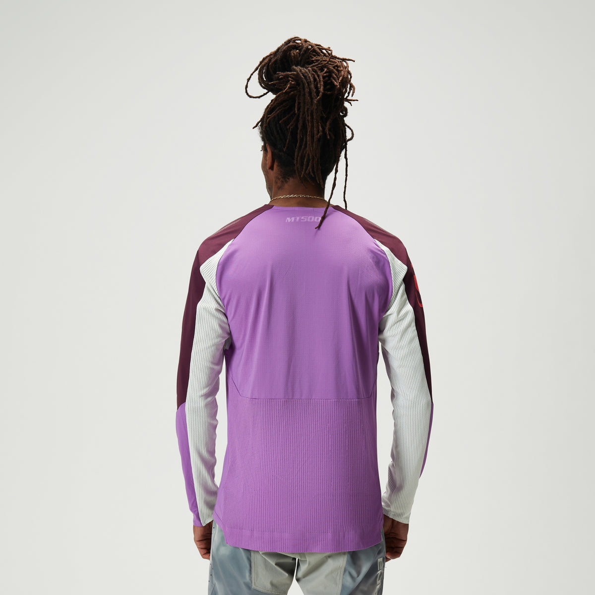 Maillot ENDURA MT500 BURNER LITE Manches Longues Violet