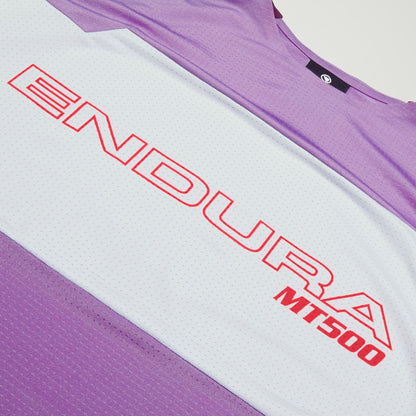Maillot ENDURA MT500 BURNER LITE Manches Longues Violet