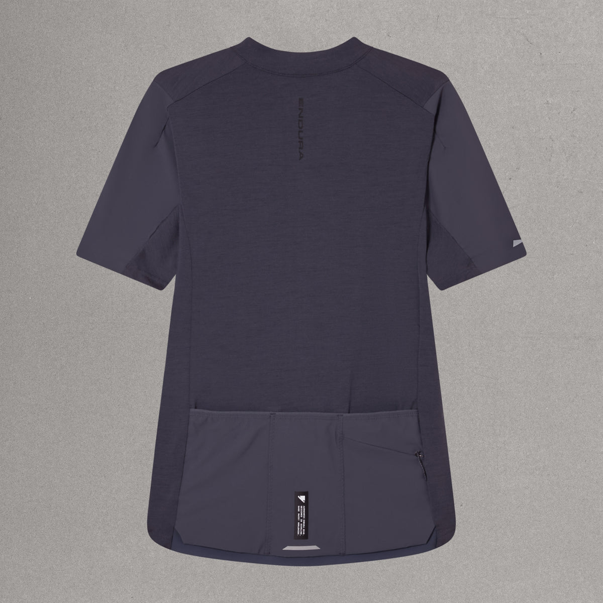 Maillot ENDURA ALLTRACK RIDE Manches Courtes Carbon Gris