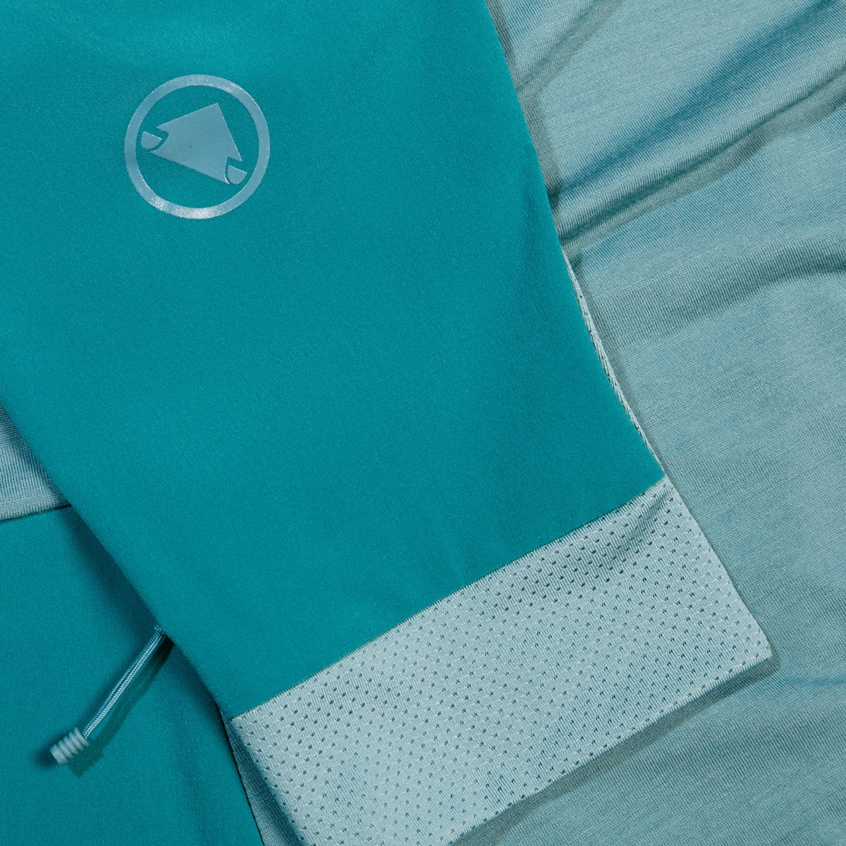 Maillot ENDURA GV500 Femme Manches Courtes Bleu