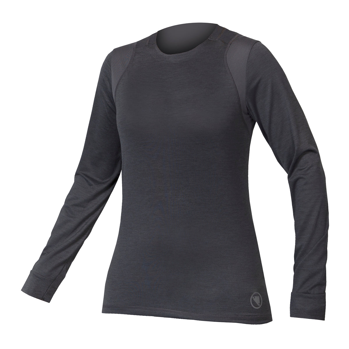 Maillot ENDURA SINGLETRACK Femme Manches Longues Gris