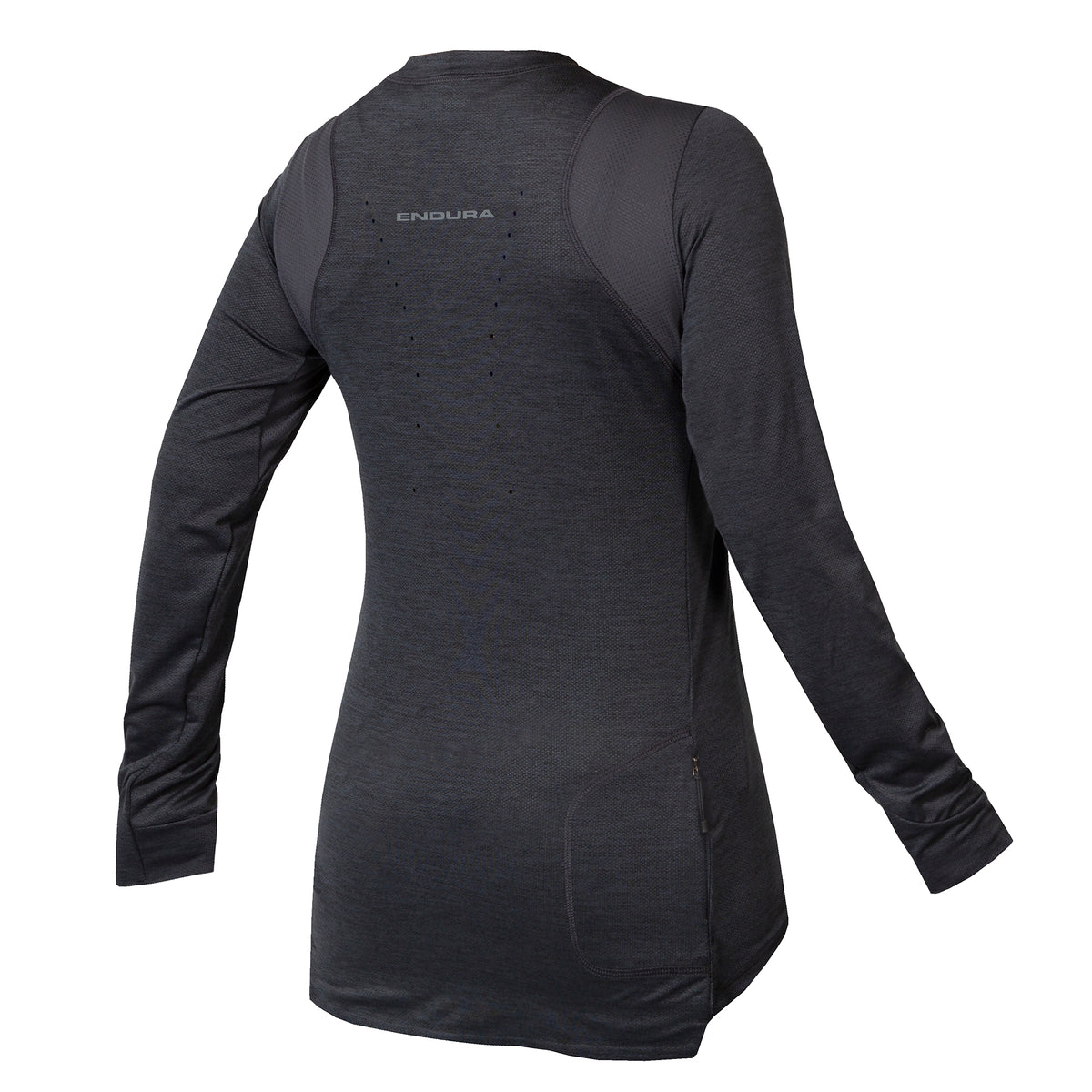 Maillot ENDURA SINGLETRACK Femme Manches Longues Gris