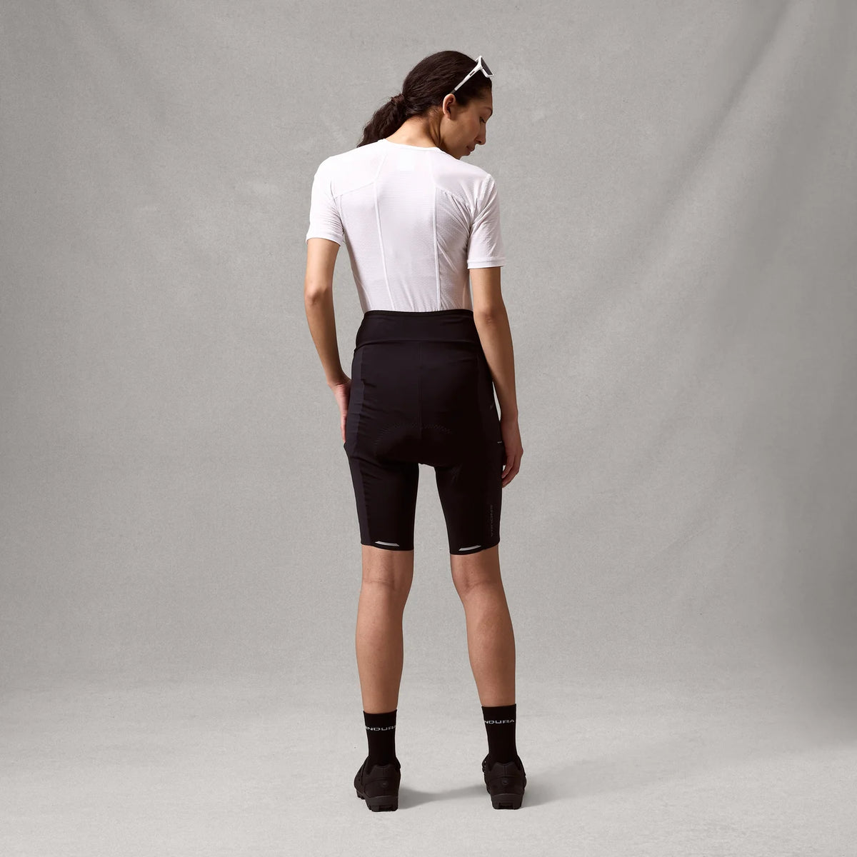 Cuissard Court ENDURA ALLTRACK RIDE WAIST Femme Noir