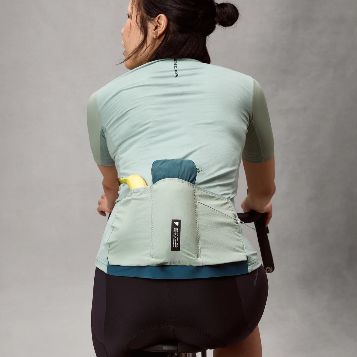 Maillot ENDURA ALLTRACK RIDE Manches Courtes Femme Sage Green