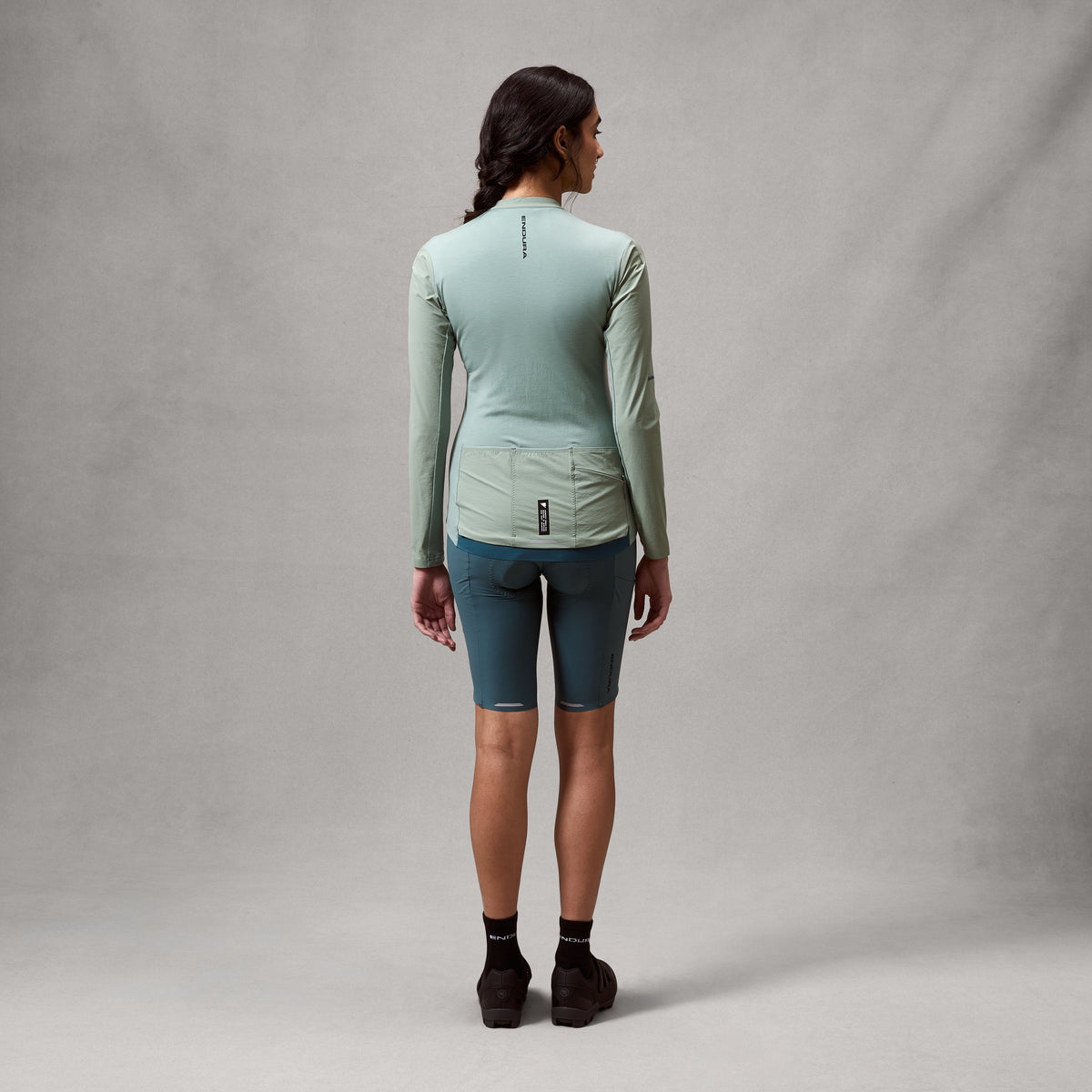 Maillot ENDURA  ALLTRACK RIDE Femme Manches Longues Sage Green
