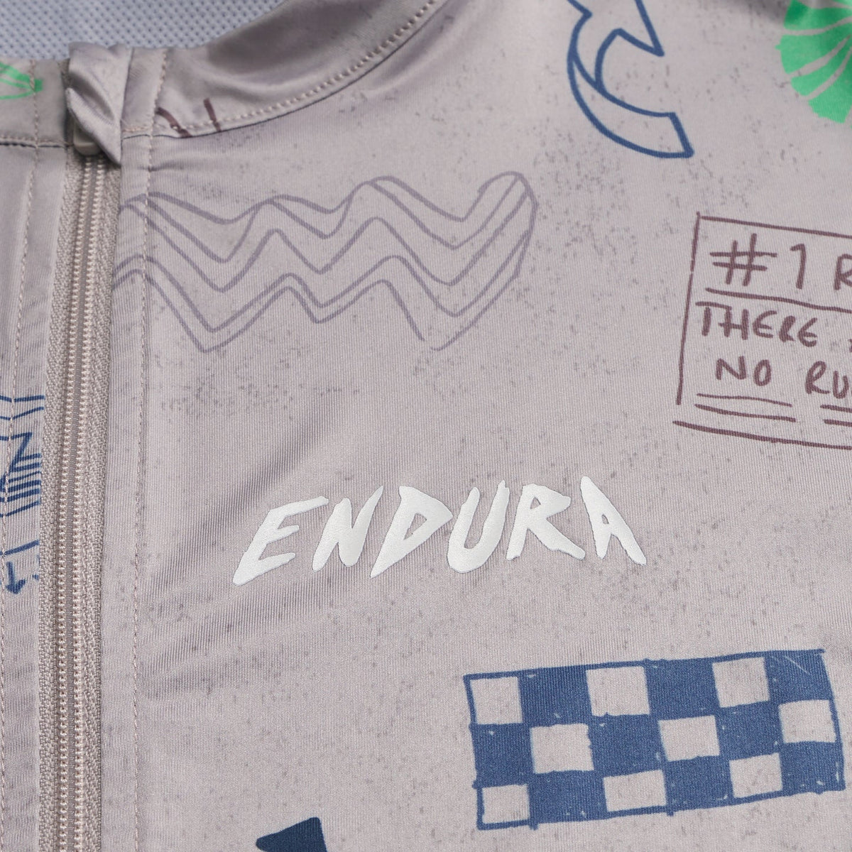 Maillot ENDURA  PRO SL PRINT GTI Manches Courtes Femme Titanium