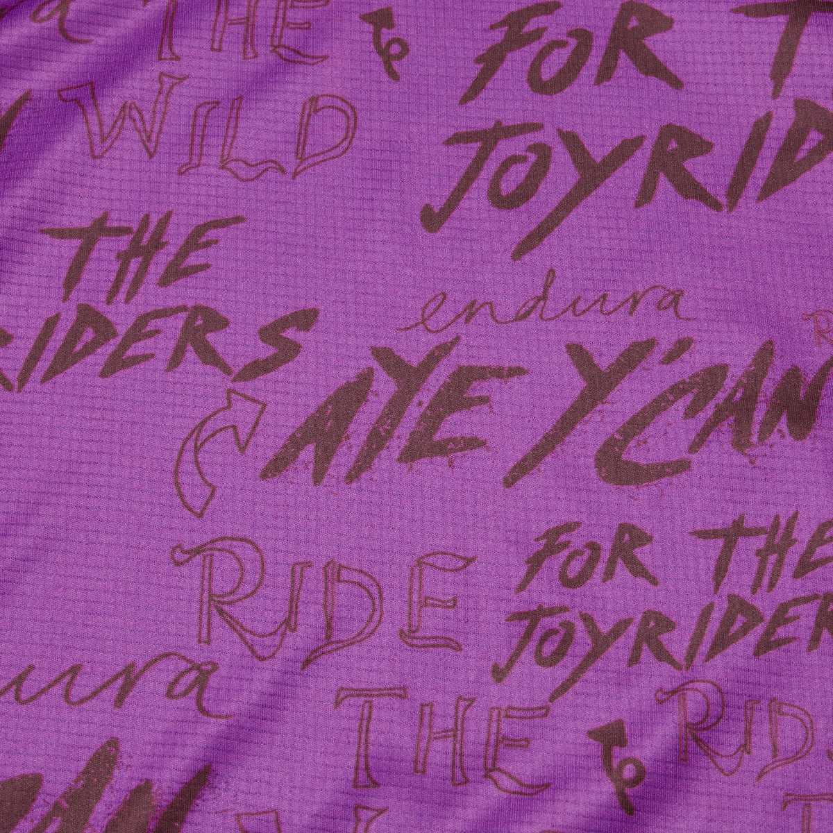 Maillot ENDURA SINGLETRACK CORE Junior Manches Courtes Violet