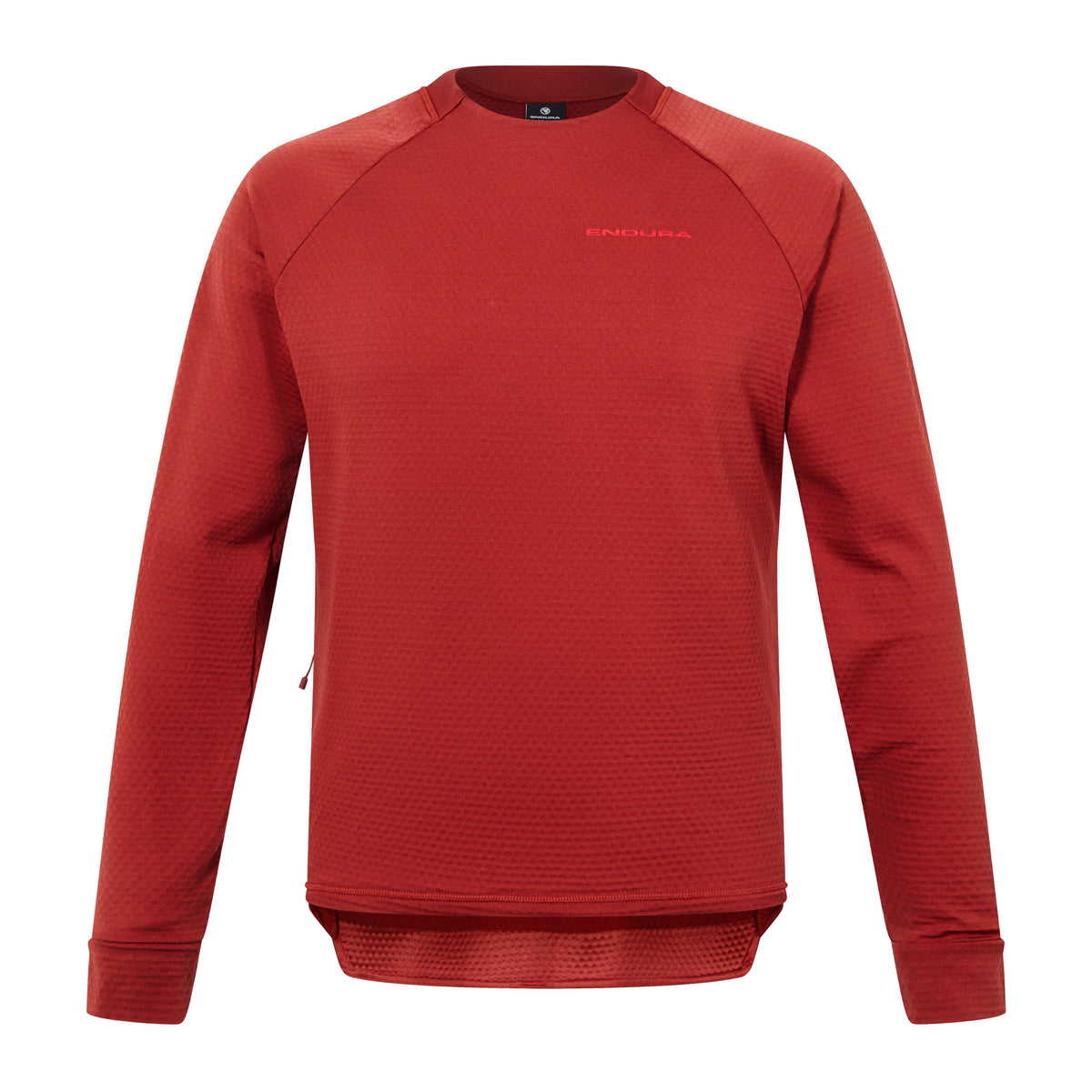 Maillot ENDURA SINGLETRACK FLEECE Manches Longues Brique